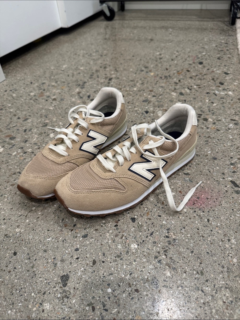 New Balance 996 Beige Casual Sneakers